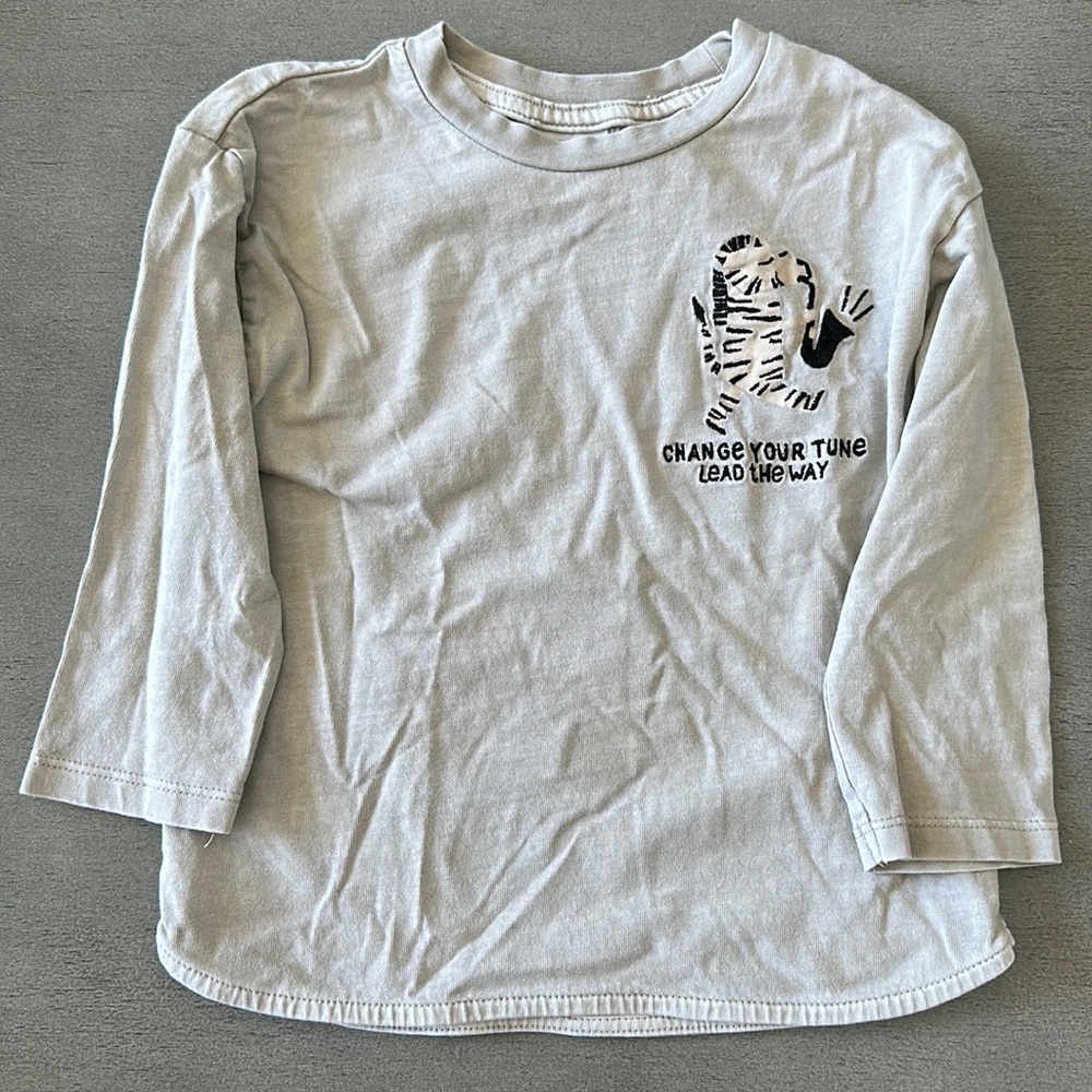 Zara toddler shirt - change your tune 12-18months